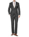 Mens 2 Button Modern Fit Suit Charcoal Grey