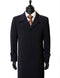 Mens Duster Coat - Duster Overcoat - Navy Dress Coat