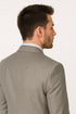 Pleated Suit - Mens Suits With Pleated Pant -  Regular Fit Light Grey Suit