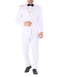 Mens Slim Fit Shawl Prom Tuxedo in White