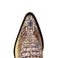 Mens King Exotic Caiman Hornback Cowboy Boots Natural (4980249)