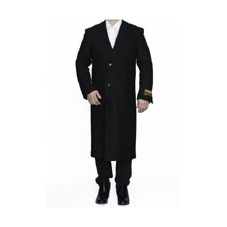 Upgrade Your Wardrobe with Long Black Dress Coat  OvercoatUSA