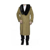Mens Camel Big And Tall Notch Lapel Overcoat / Topcoat