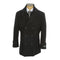 Mens Dress Coat Double Breasted Notch Lapel Peacoat