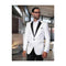 Mens Flashy Satin Shiny  Sportcoat Jacket / Dinner Jacket White