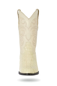 Botas de  Cocodrilo - Caiman Cola Horma Puntal- A