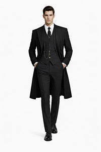 Mens Peaky Blinders Costume Thomas Shelby Pinstripe Outfit