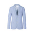 Mens Two Button Carolina Blue seersucker Sport Coat
