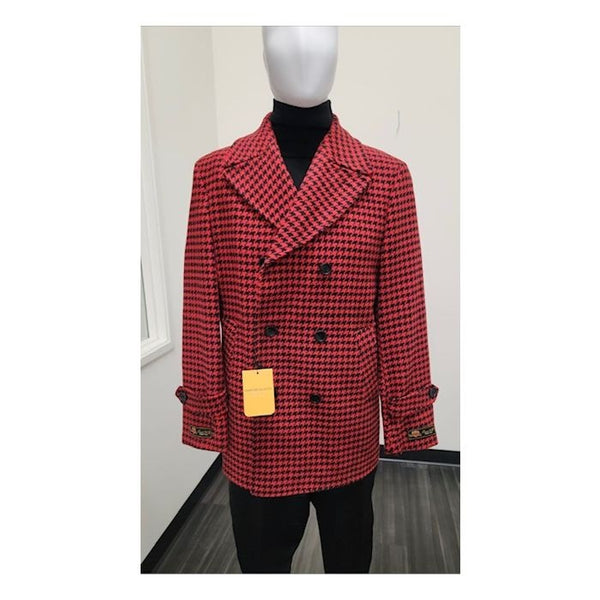 Flannel peacoat shop