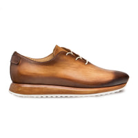 Mens Mezlan Brahman Dress Sneaker in Cognac – OvercoatUSA display picture 3