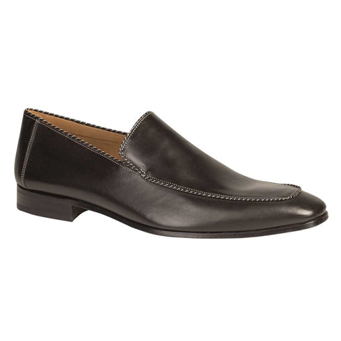 Mens Mezlan Brandt Calfskin Loafer Dress Shoe in Camel