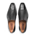 Mezlan Milani Calfskin & Deerskin Black Slip On Men's Loafers