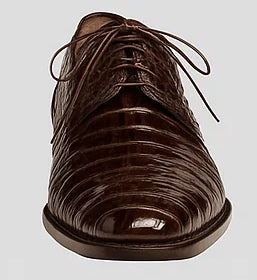 Mezlan Dark Brown  Crocodile Mens  Shoes Anderson