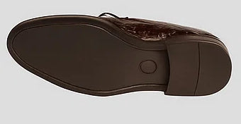 Mezlan Dark Brown  Crocodile Mens  Shoes Anderson