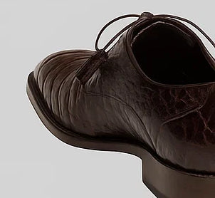 Mezlan Dark Brown  Crocodile Mens  Shoes Anderson