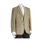 Microsuede Mens Sage Classic Fit Two Button Blazer