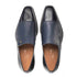 Mezlan Milani Blue Deerskin & Calfskin Leather Mens Loafer