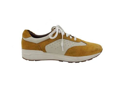 Mix Media Lifestyle Leather Sneaker Carrucci