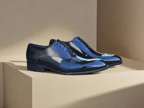 Mix Media Patent Leather Oxford Carrucci