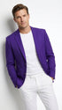 Neil Allyn Men’s Purple Blazer Jacket, Career Basics Formal Sport Coat for Business and Events