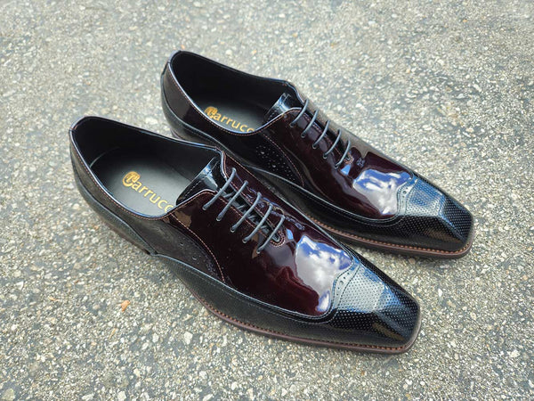 Modern Patent Leather Oxford Carrucci