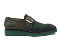 Carrucci Multi Media Buckle Monkstrap Slip-on