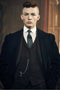 Mens Peaky Blinders Costume Finn Shelby 3PC Suit & Overcoat