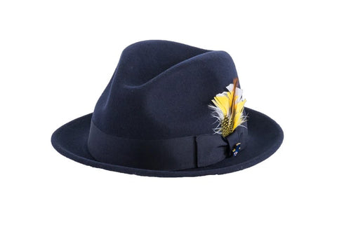 Fedora Hat in 10 Colors - 100% Australian Wool fabric