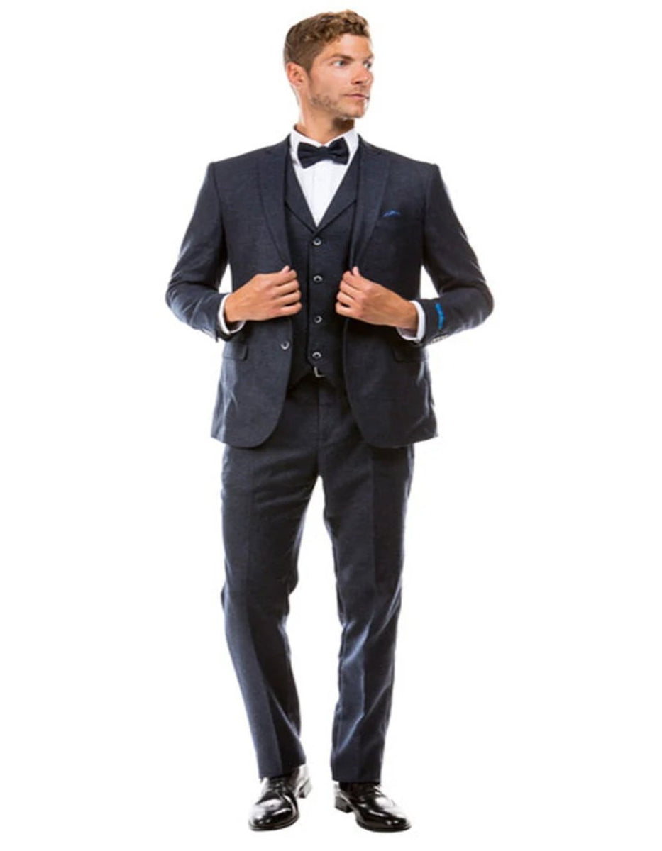 Tied Waist Suit Blue 19220 main image 0