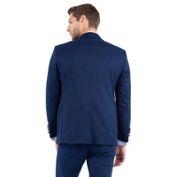 Shawl Collar Tuxedo Separates Coat, Navy by ZeGarie