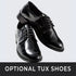Bootcut wedding suit Black Peak Lapel Bootcut Tuxedo – Prom and Wedding