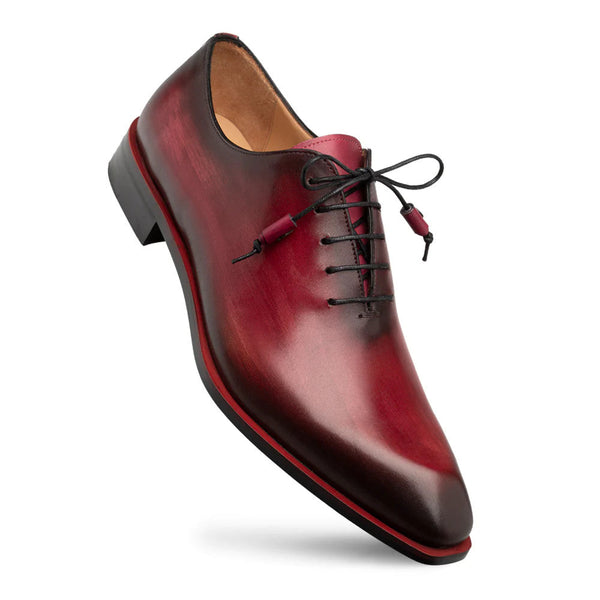 Dietro Whole Cut Oxford Burgundy By Mezlan Made In Spain Brand