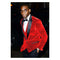 Men's Big And Tall Blazers Cheap Priced Velvet - Velour Clearance Red Cheap Blazer - Big and Tall Sport Jacket