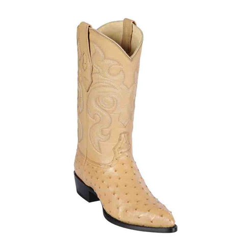 Los Altos Men's Oryx Full Quill Ostrich Boots