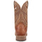 Dan Post Martel Tan/Brown Ostrich Leather Western Boots