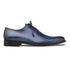 Cupula Patina Oxford Blue Leather Whole-Cut Shoes By Mezlan Made In Spain Brand