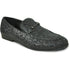 Bravo Mens Modern Glitter Sequin Prom Tuxedo Loafer in Black - Men's Dress Shoes