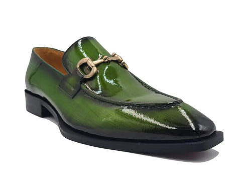 Patent Leather Buckle Loafer