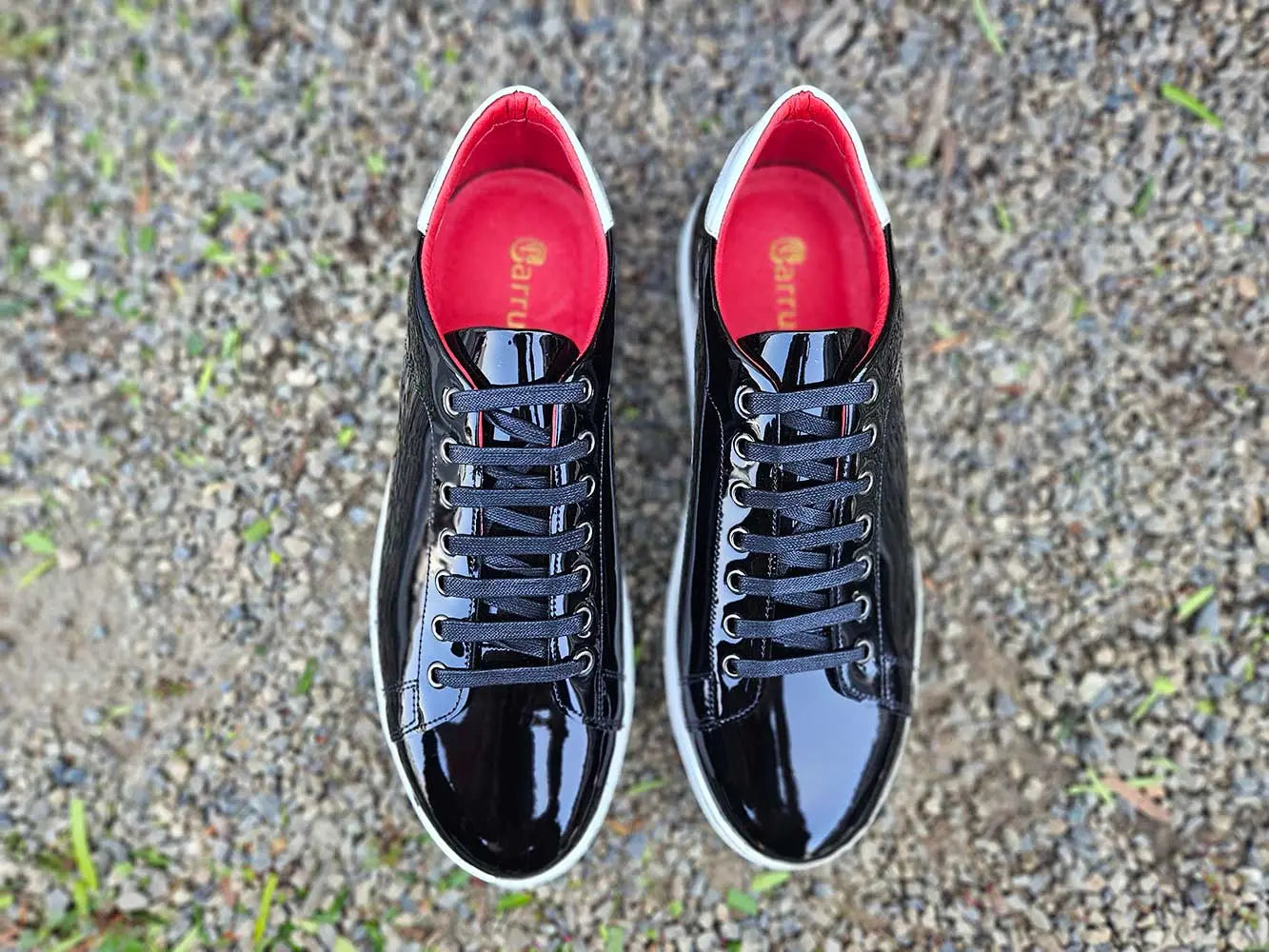 Patent Leather Dress Sneaker – OvercoatUSA