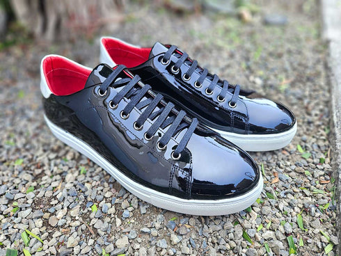 Patent Leather Dress Sneaker