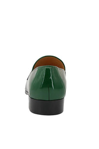 Carrucci Patent Leather Horse Bit Loafer