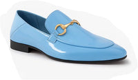Carrucci Patent Leather Horse Bit Loafer