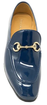 Carrucci Patent Leather Horse Bit Loafer