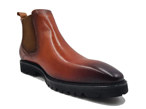 Patina Chelsea Boot Lug Sole