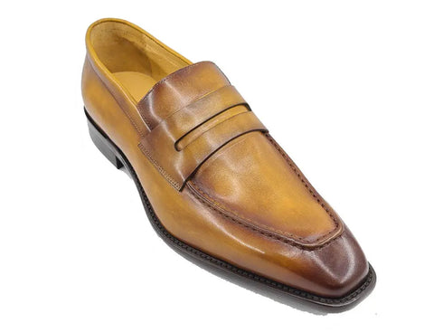 Patina Finished Penny Loafer