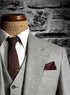 Peaky Blinders Suit - Vintage Gray Tweed