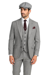 Peaky Blinders Suit - Vintage Gray Tweed