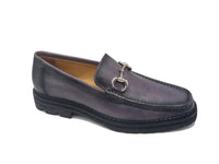 Carrucci Horsebit Loafer Lug Sole