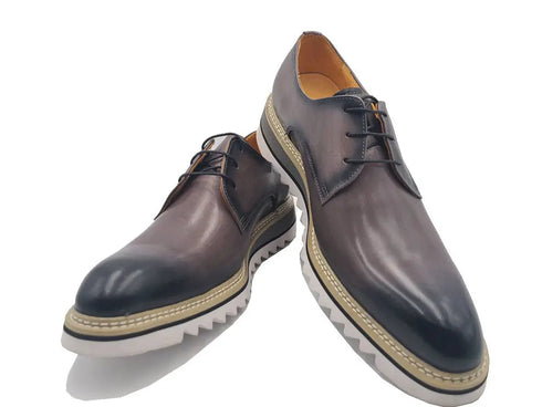 Plain Toe Blucher Style Oxford Carrucci