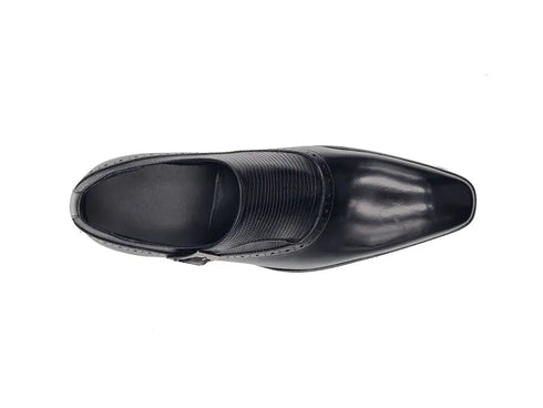 Plain Toe Single Monk Loafer